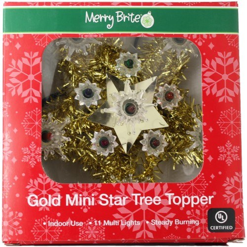 GOLD MINI STAR TREE TOPPER Kohl’s Stony Hill Tree Farm