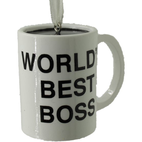 WORLD'S BEST BOSS MUG Kohl's Stony Hill Tree Farm