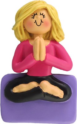 YOGA FEMALE BLONDE HAIR