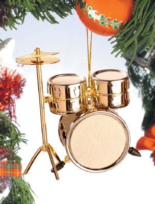 GOLD DRUM SET