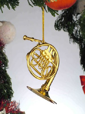 GOLD FRENCH HORN