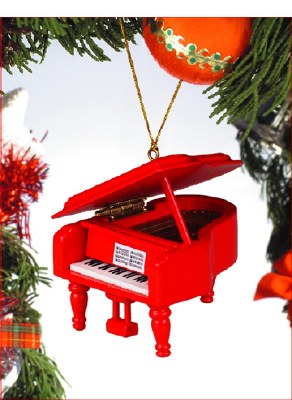 RED GRAND PIANO