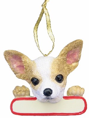 CHIHUAHUA WITH PLAQUE
