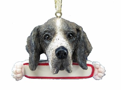 GERMAN SHORTHAIRED WITH NAME PLATE