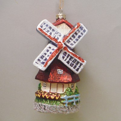 DUTCH WINDMILL- GLASS