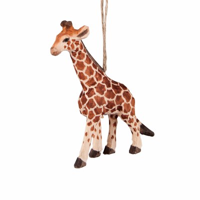 CARVED WOODEN GIRAFFE