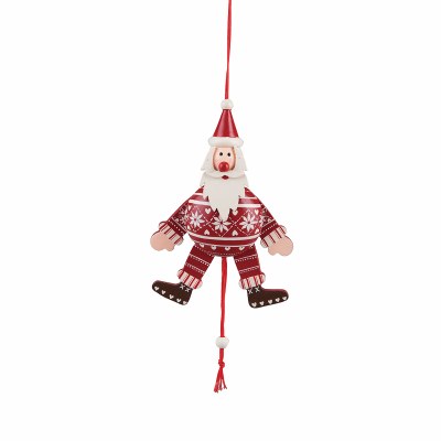 JUMPING SANTA PULL STRING