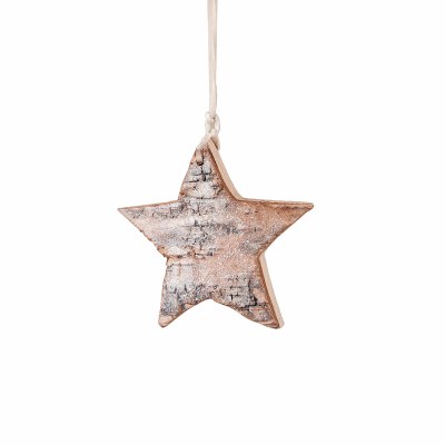 BARK WOODEN STAR