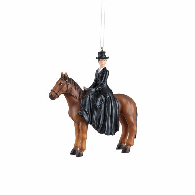 HORSE BACK RIDER SIDE SADDLE