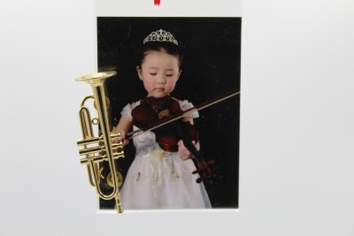 PICTURE FRAME FOR TRUMPET PLAYER