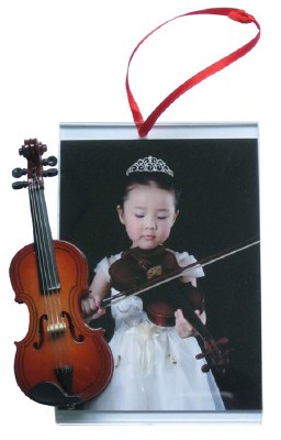 PICTURE FRAME FOR VIOLIN PLAYER