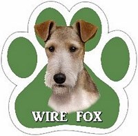 WIRE FOX TERRIER MAGNET
