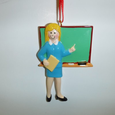 FEMALE TEACHER YELLOW HAIR