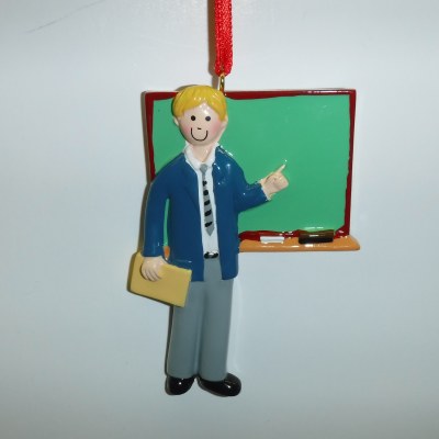 MALE TEACHER YELLOW HAIR