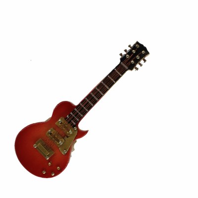 RED ELECTRIC GUITAR MAGNET