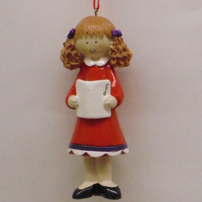 GIRL SINGING...CHOIR