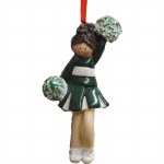 CHEERLEADER GREEN UNIFORM