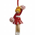 CHEERLEADER RED UNIFORM