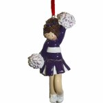 CHEERLEADER PURPLE UNIFORM