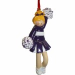 CHEERLEADER PURPLE UNIFORM