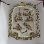 ILLINOIS BRASS ORNAMENT