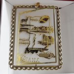 INDIANA BRASS ORNAMENT