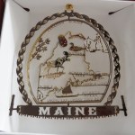 MAINE BRASS ORNAMENT