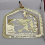 MARYLAND BRASS ORNAMENT