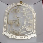 NEW JERSEY BRASS ORNAMENT