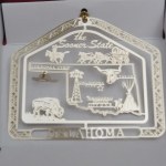 OKLAHOMA BRASS ORNAMENT