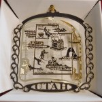 UTAH BRASS ORNAMENT