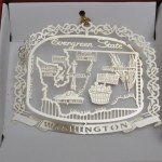 WASHINGTON  BRASS ORNAMENT