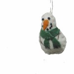 MINI SNOWMAN FELT