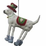 DOG WITH SADDLE - FELT