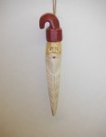 WOODEN CARVED SANTA