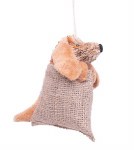 TAN EAR BRUSH DOG