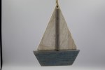 GRAY WOOD SAILBOAT