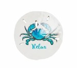 SANDDOLLAR BLUE CRAB "RELAX"