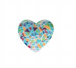 HEART TEAL MULTI MAGNET