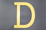 LETTER D