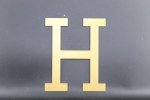 LETTER H