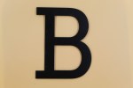 LETTER B