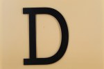 LETTER D