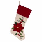 POINTSETTIA STOCKING