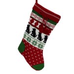 KNITTED DOG STOCKING