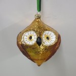 OWL BALL ORNAMENT