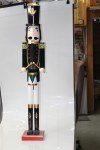 42" GREEN/ GOLD NUTCRACKER