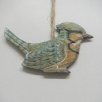 WOODEN BLUE JAY