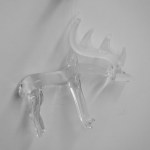 GLASS REINDEER