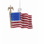 USA FLAG GLASS